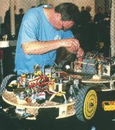 Milly-Ann Bug being worked on in the pits (Series 2)