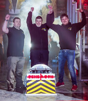 Team Make Robotics enter the arena in Series 8