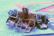 Coyote is left mutilated by Carbide