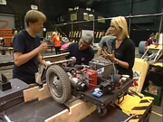 Frantic repairs to Dreadnaut XP1