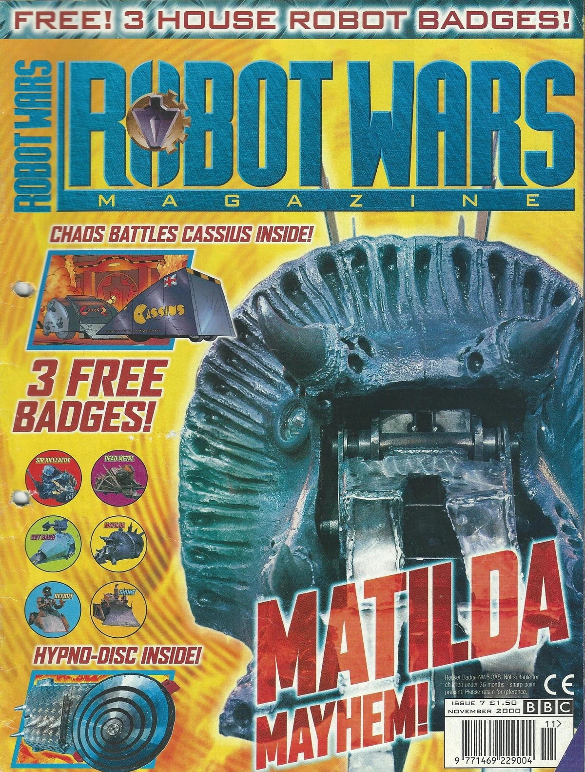 Robot Wars Magazine/Issue 7 Robot Wars Wiki Fandom