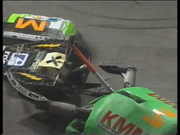 Spike (center-left) is ganged up on by KMM and Arsenic