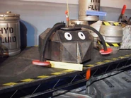 Hoot backstage in Nickelodeon Robot Wars