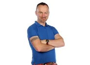 Ian Lewis at BattleBots in 2018