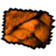 Unused brown scales skin icon