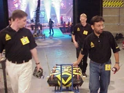 The original Crusader with its team