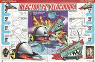 How To Draw - Reactor vs Velocirippa, from Issue 20