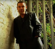 Craig Charles presenting the epilogue to the video