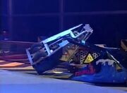 Absolut Krankhaft is flipped over by Tsunami