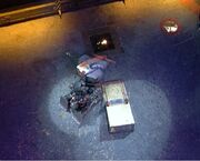 Refbot pushes Little Fly and MouseTrap apart