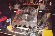 Rick in the pits in Nickelodeon Robot Wars