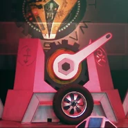 The Dial of Doom, activated in 'Rogue House Robot' mode