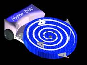 CAD drawing of Hypno-Disc's original design