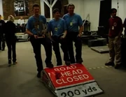 The Bodmin Community College team pose with their trophy