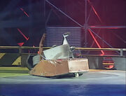 The Darke Destroyer is flipped