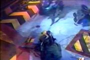 Black Widow flips itself over upon driving into Sir Killalot