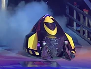 Dreadnaut in its entrance for Series 2