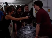 REALI-T is taken to the arena ahead of the Heat E Final