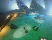 Matilda accidentally gives the ball away, but Velocirippa gets to the ball before Demolition Demon 2