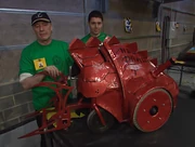 The team with Red Dragon