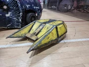 DTK next to the Extreme Robots replica of Matilda