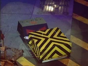 Havoc pushes Flirty Skirty into the PPZ