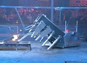 Judge Shred 2 flips Millennium Bug over