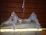 Toecutter 2 sporting Christmas decorations at Worthing 2003