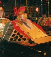 Doctor Fist (background right) during the Sixth Wars qualifiers