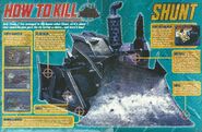 "How to Kill Shunt", an article from Robot Wars Magazine showing Shunt's weaknesses