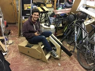 Tauron prototype.jpg (410 KB) Tom Brewster with the prototype Tauron