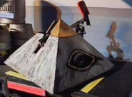 Tut Tut, which the team used in Nickelodeon Robot Wars