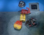 Refbot intervenes when Firestorm 2 breaks the rules in the Tag Team Terror