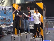 Featherweight Champs.jpg (52 KB) Adam Hamilton's podium finish at Insomnia 61
