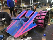 Heavy Metal in the pits after its fight with Thor