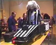 Lambsy as Golden Balls at Techno Games