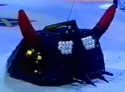 The Black Beast in the arena