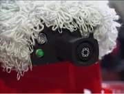 A close up of Mammoth's "ultrasonic range finder"