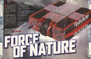 Two-page spread on Tornado in Robot Wars: The Official Magazine (Issue 6)