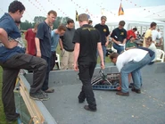 Arena Killer at Midsummerparty in Mariënheem in June 2002