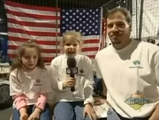 Alanna, Hannah and Scott Gary (left-to-right)