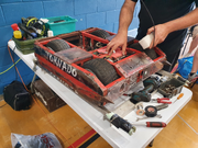 Tornado at the Robots Live! Stoke-on-Trent event in July 2022