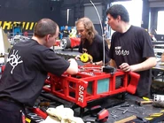 Tornado in the pits during Series 4