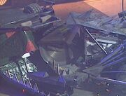 Dead Metal slices into Crocodilotron's teeth