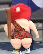 Hamish, the Series 3 mascot
