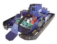 Robogeddon RCV with its internals displayed