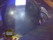 Matilda pushes the sphere over Panic Attack