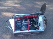 The Steel Avenger with internals partly visible