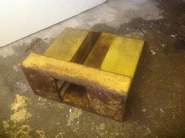 The unused Plunderbird 1 steel shell as it was put up for sale in 2021