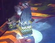 NO: Behemoth would not have malfunctioned in Series 7 had  not landed on it and caused its receiver to crash